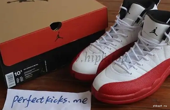 Authentic “Cherry”Rising Air 12 Retro Jordan Sun 0516